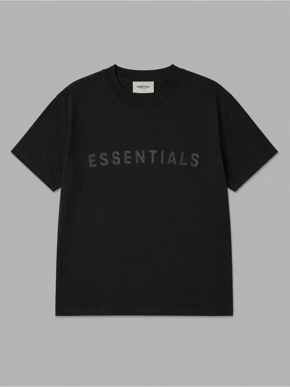 Fear Of God Essentials Short Sleeve Tee Black Size Medium EUC